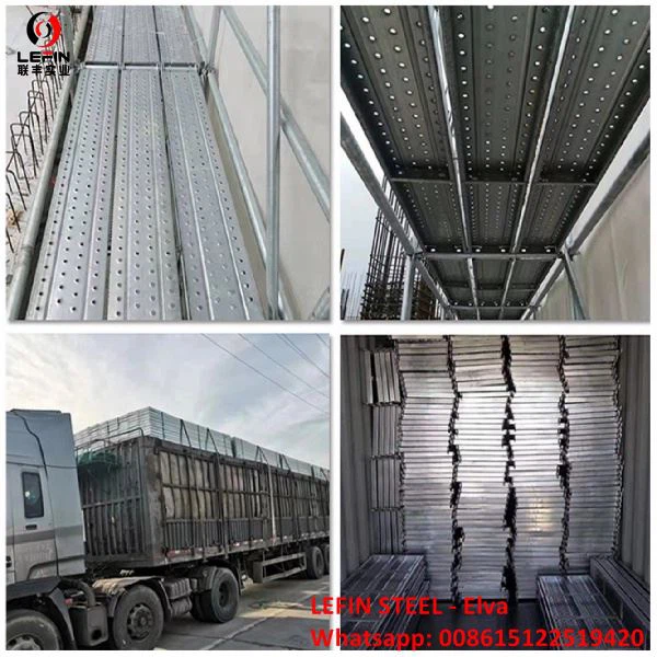 4-2 Galvanized Walking Board loading